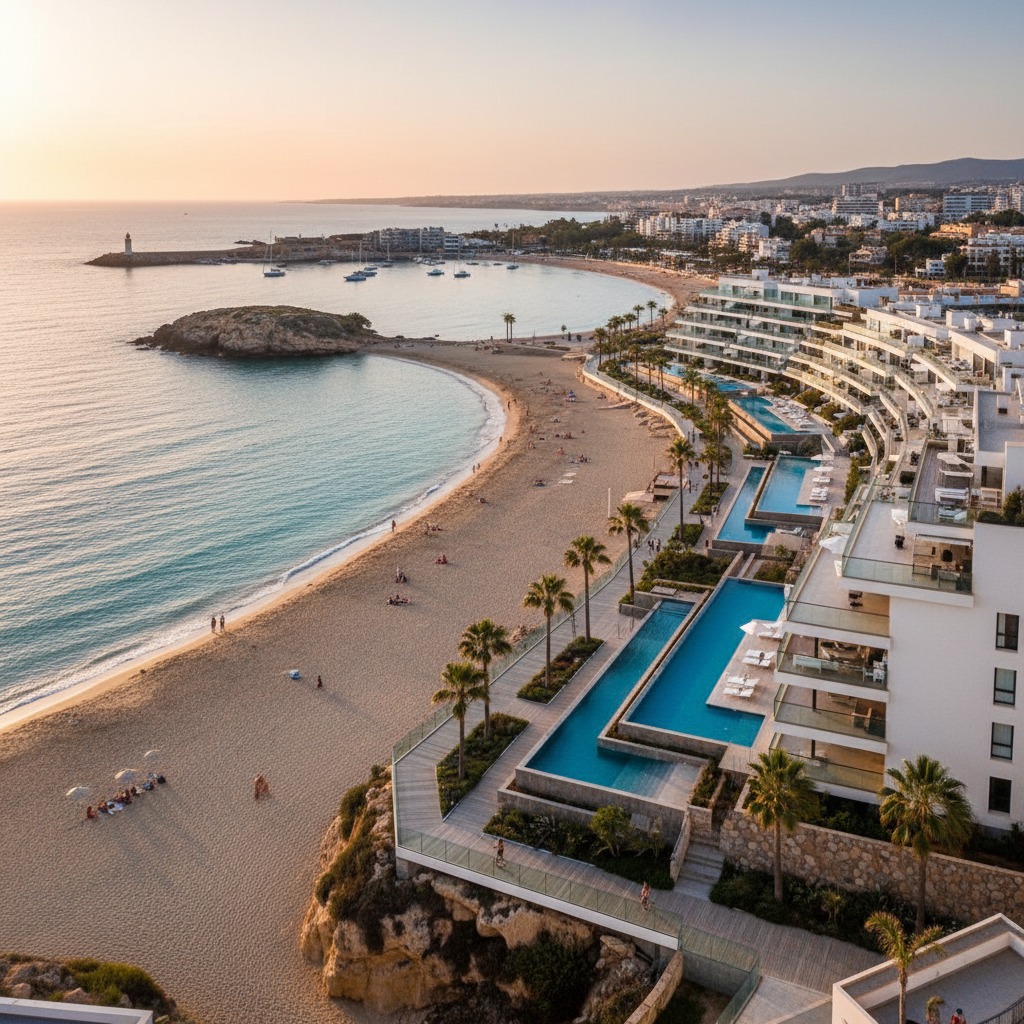 Newbuilt beach properties