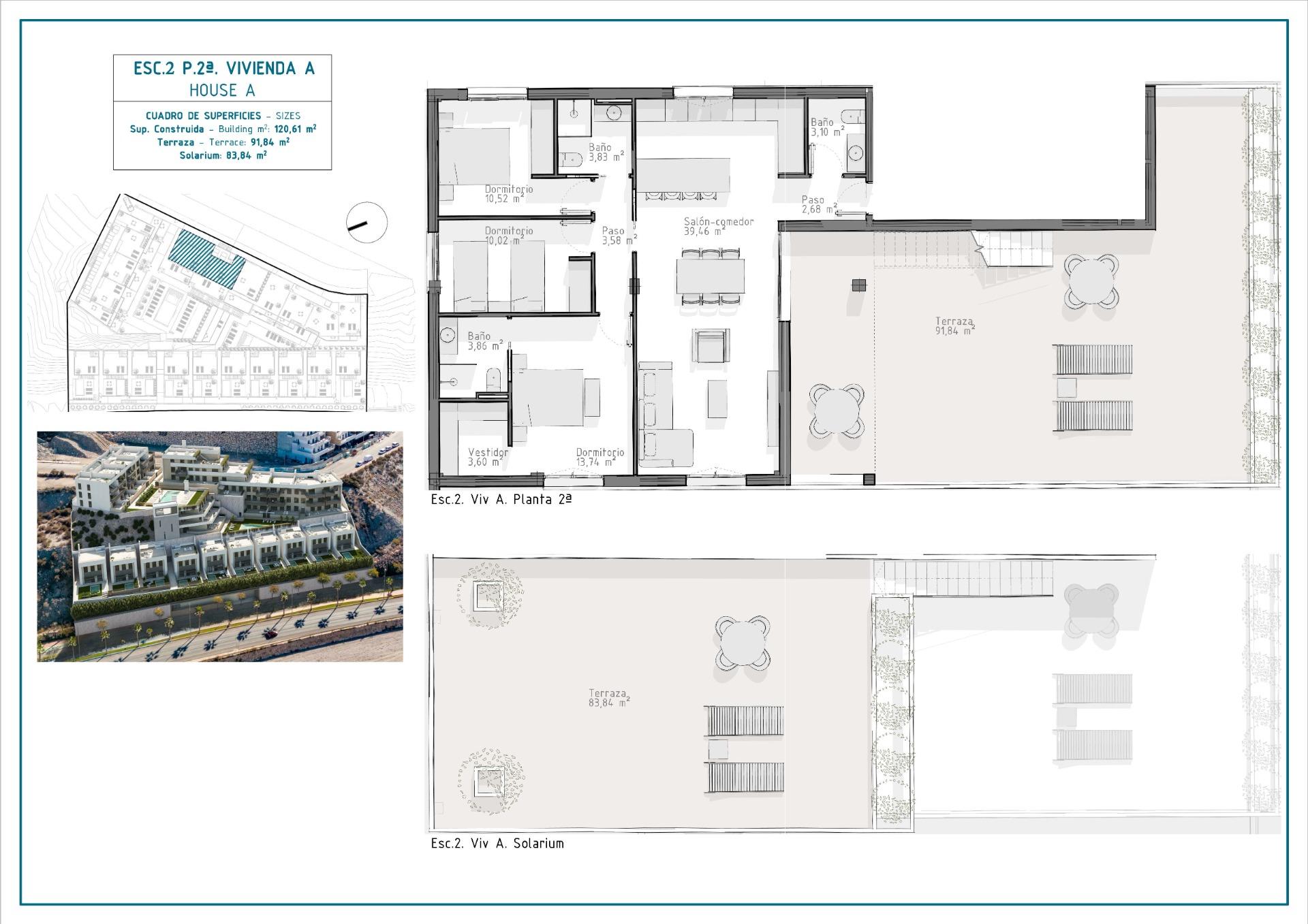 Penthouses in Aguilas